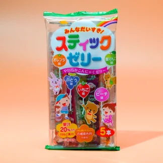 Ribon Minna Daisuki Stick Konjac Jelly